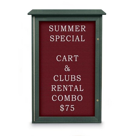 United Visual Products Indoor Enclosed Combo Board, 72"x36", White Frame/Grey & Amethyst UVCB7236W-GREY-AMETHY